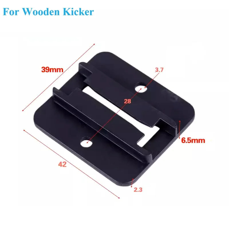 50Pcs Plastic Kitchen Plinth Toekick Clip Connected to Furniture Leg