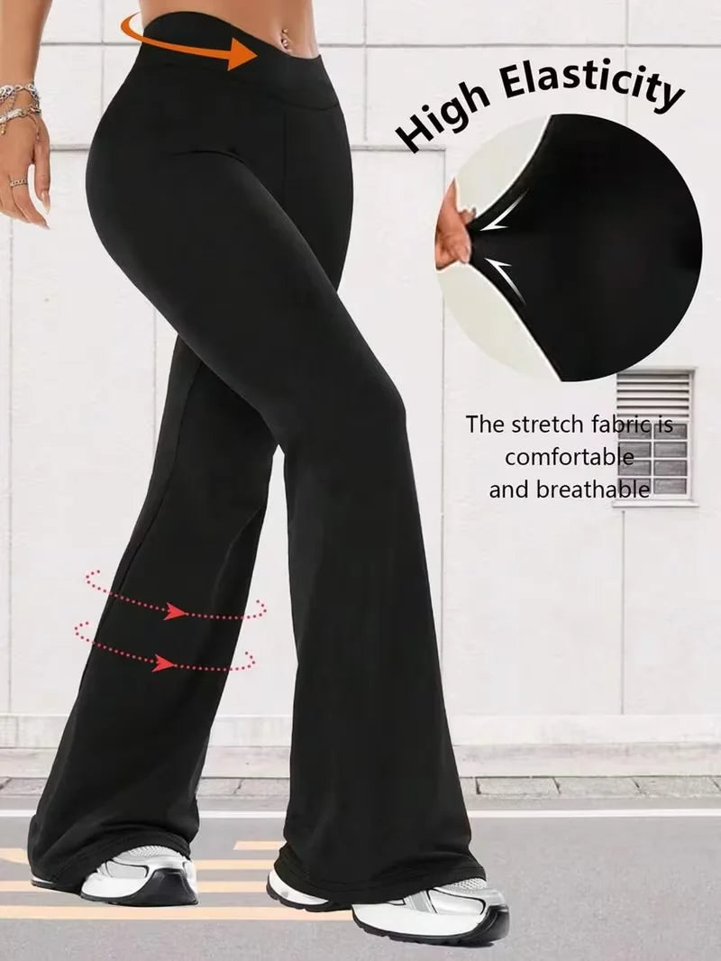 Ladies Yoga Leggings Horn Design High Waist Yoga Pants Suitable for Fitness, Sports, Running, Cycling, Yoga and Other Sports
