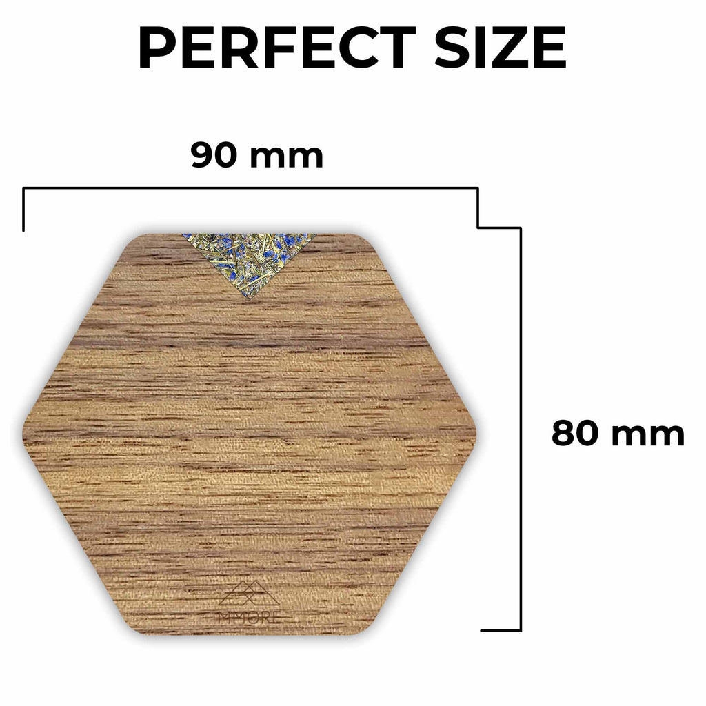 Wooden Coasters - American Walnut / Set of 4 Coasters