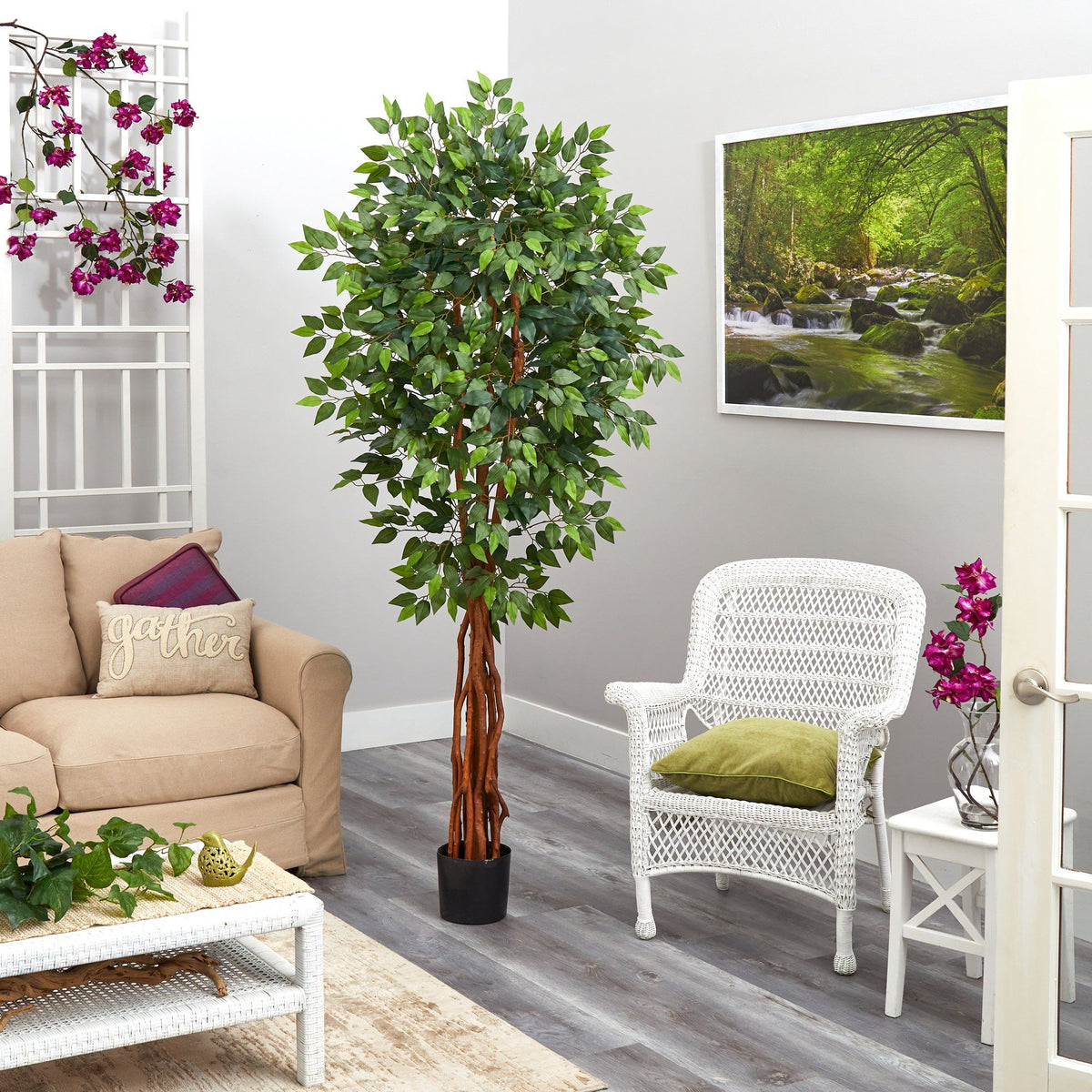 Artificial Ficus Tree 6.5’