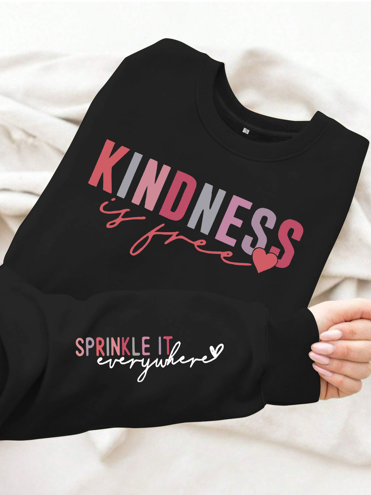 Sweat-shirt ample en velours