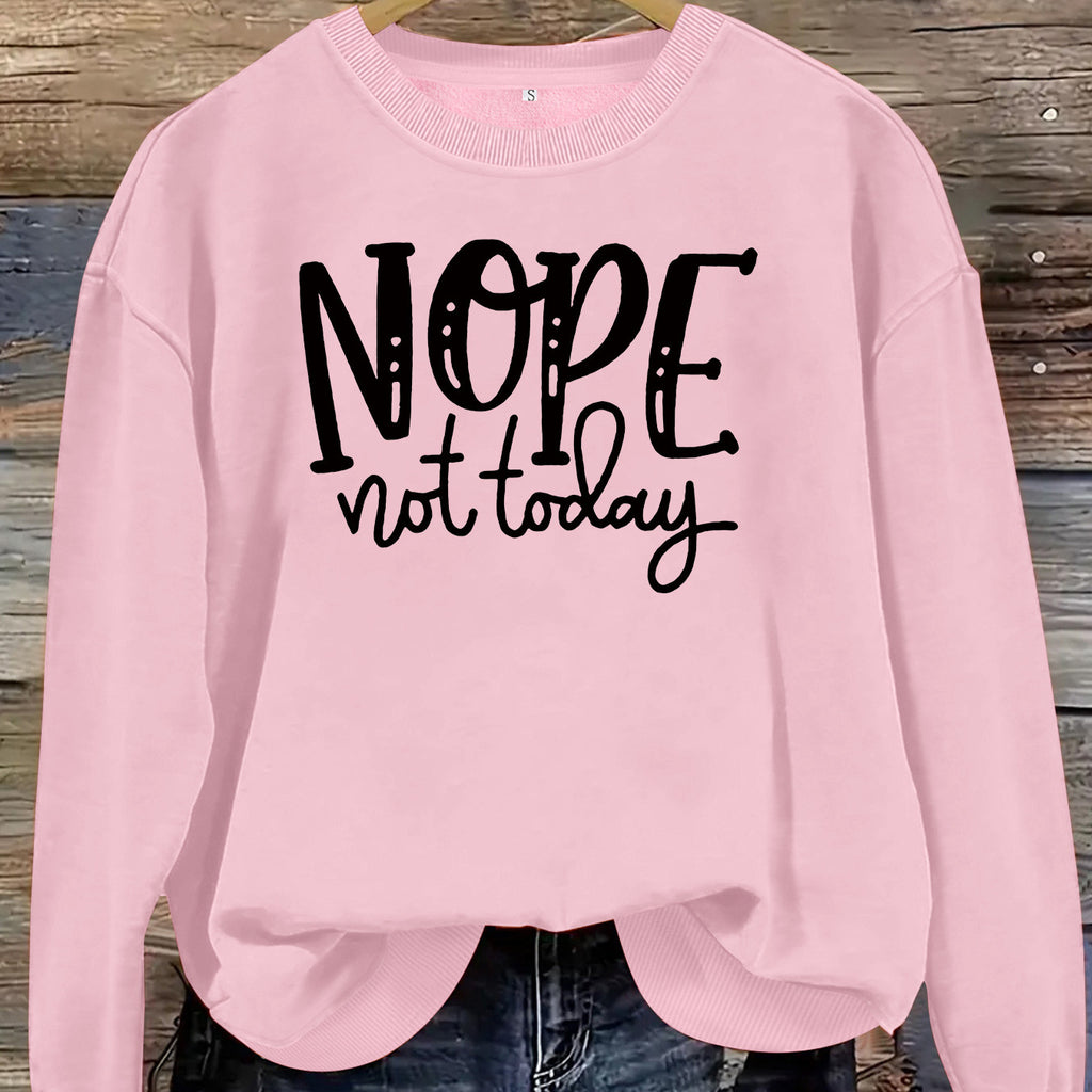 Loose velvet sweatshirt