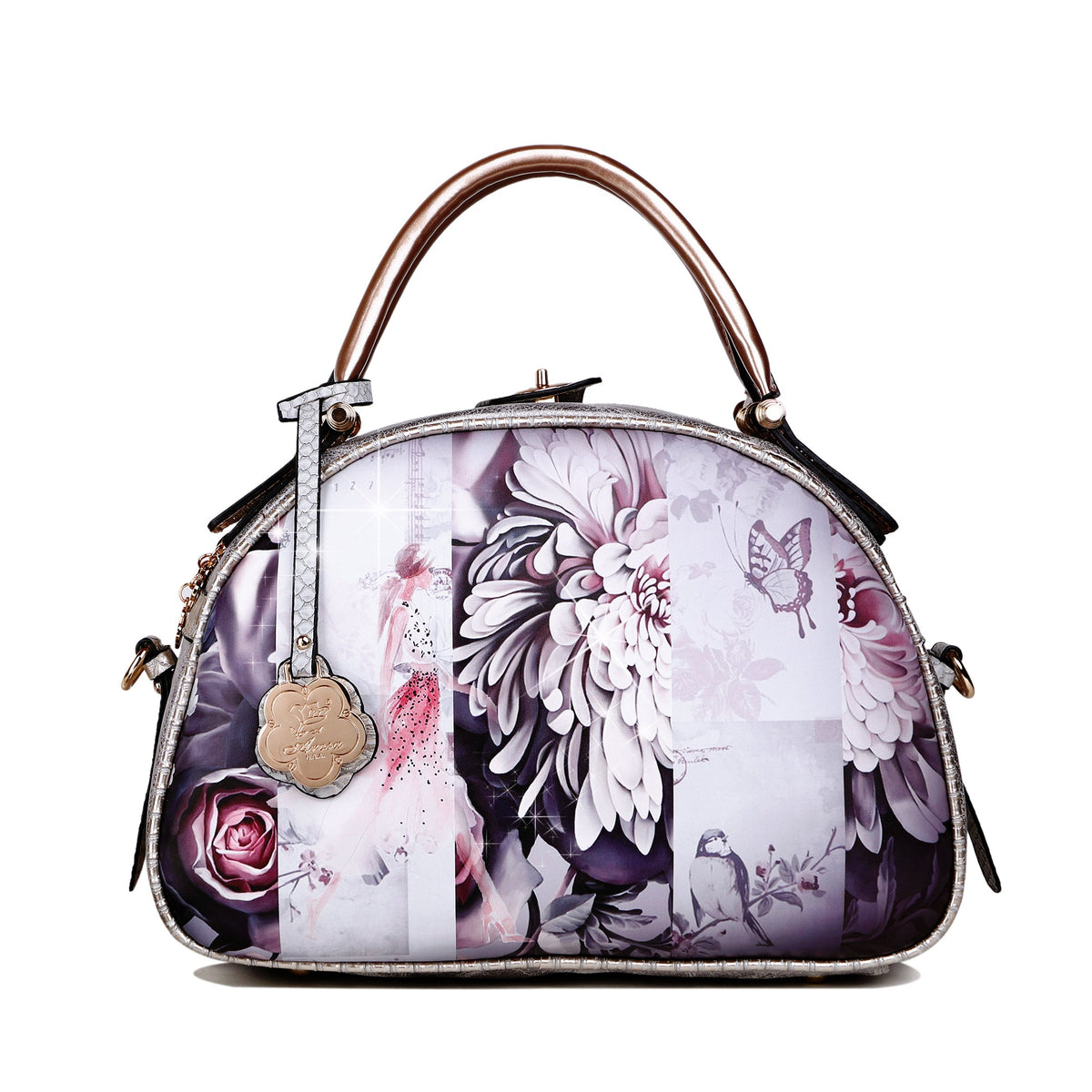 Bolso Arosa Royal Blossom Dome