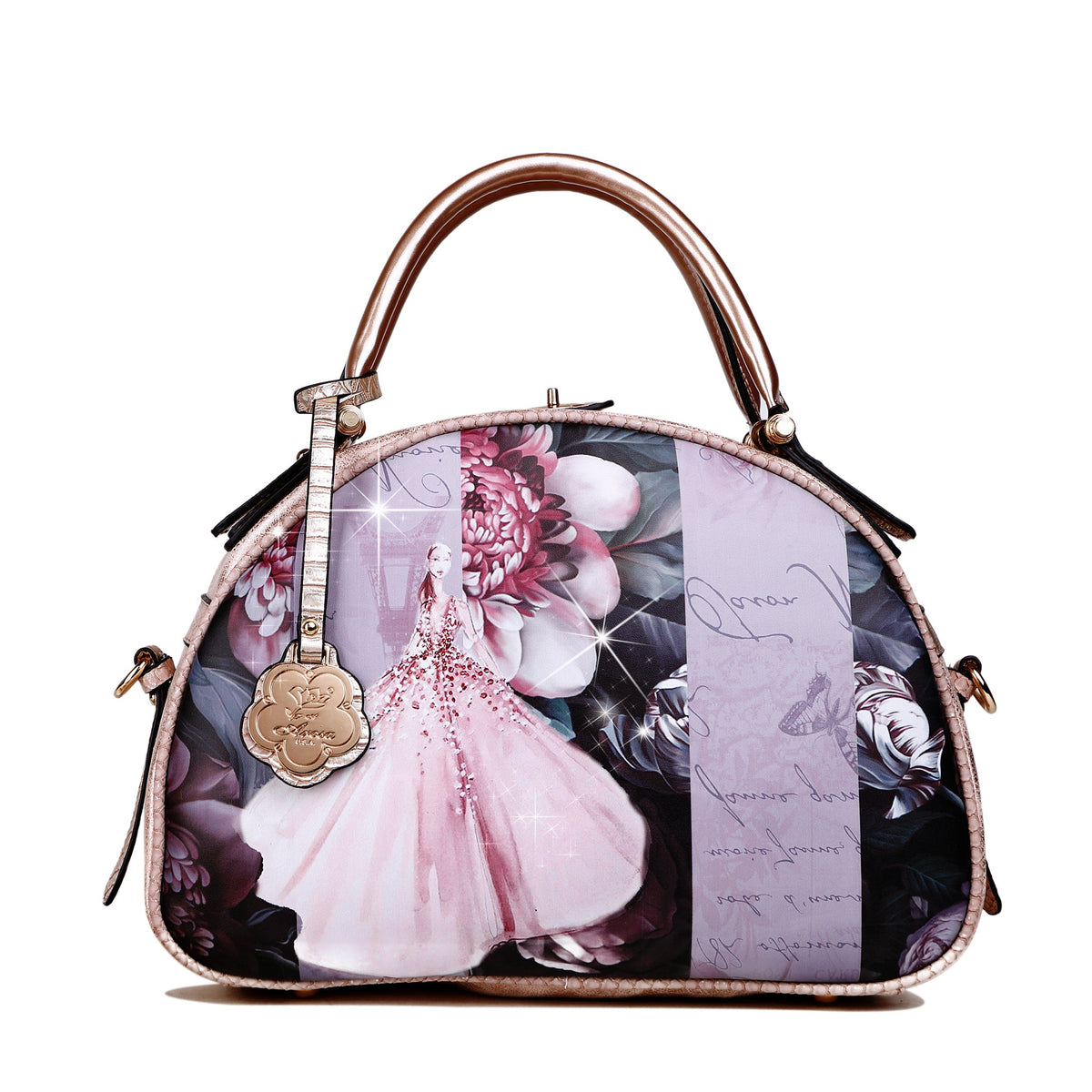 Bolso Arosa Royal Blossom Dome