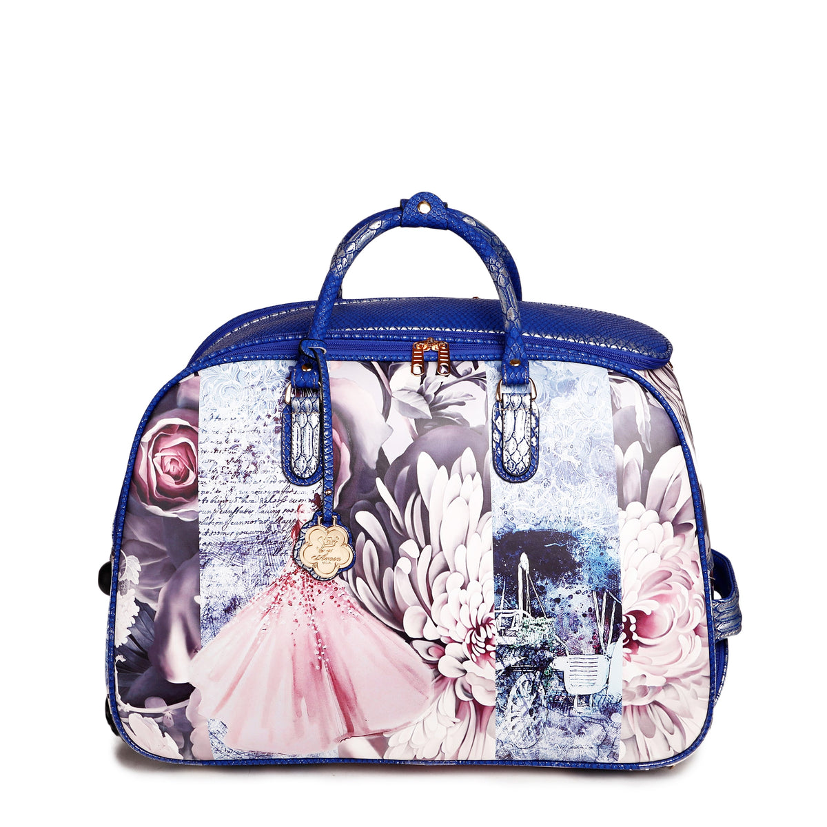 Juego de equipaje de 2 piezas Arosa con estampado floral de lujo