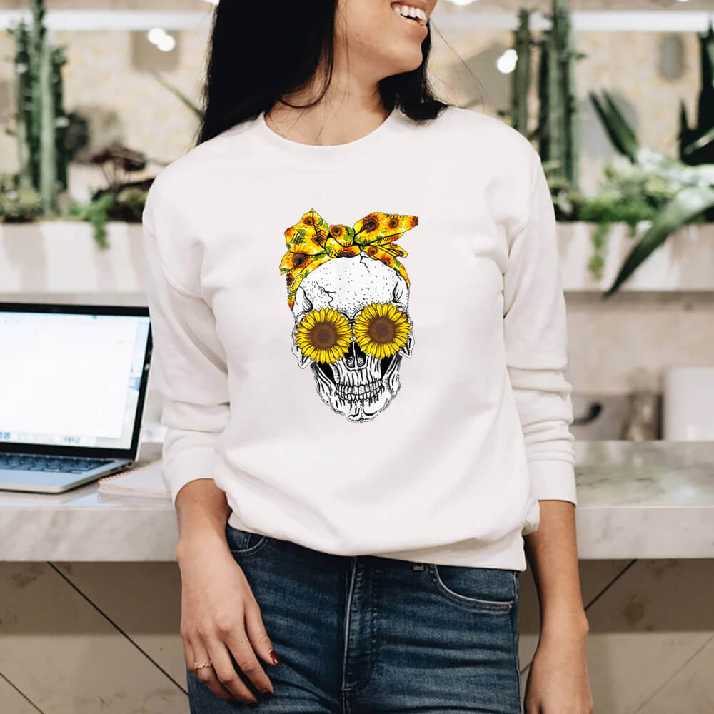 La nueva sudadera de Skull Sunflower