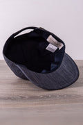 Denim Blue Visor Cap for All Seasons