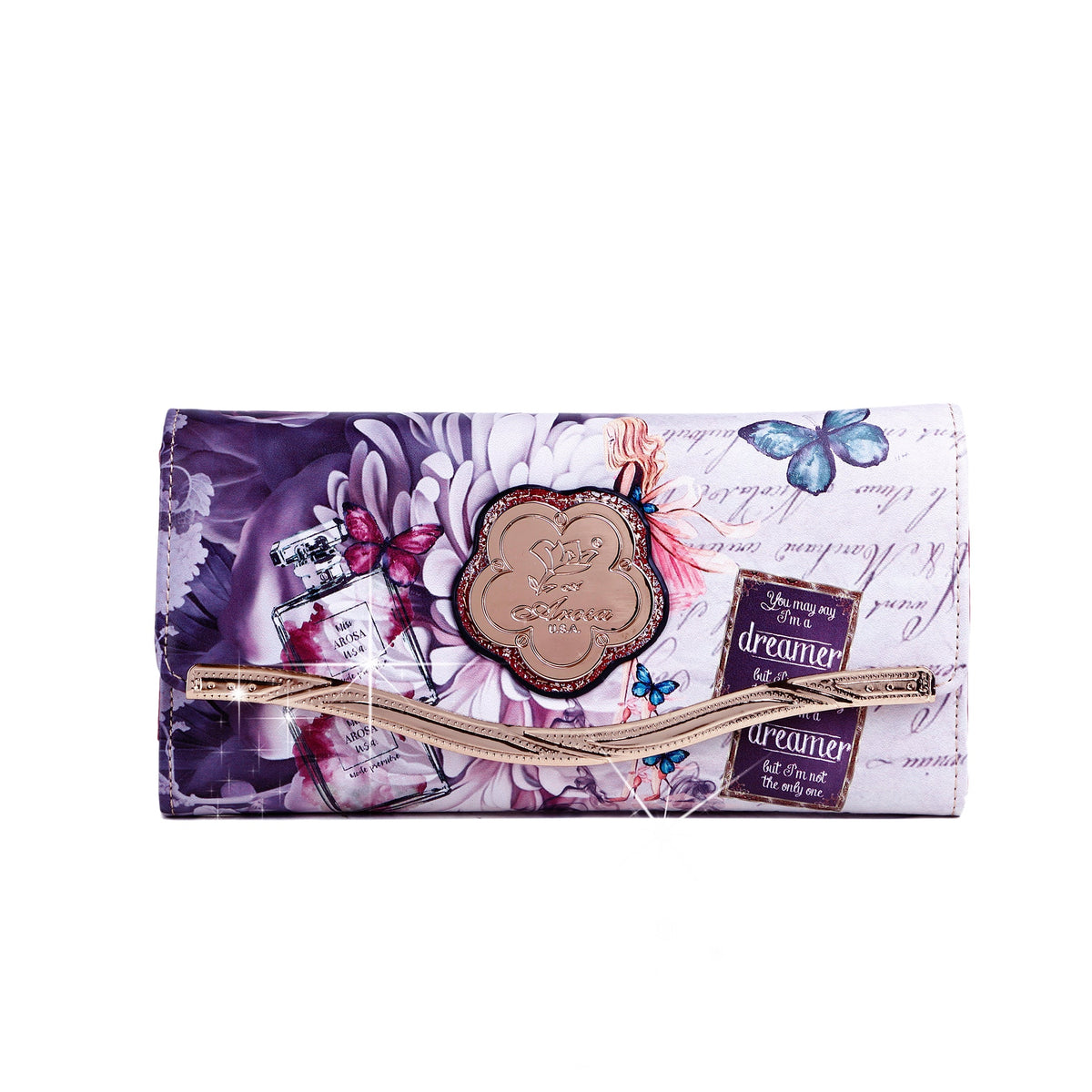 Arosa Dreamer-Inspired Floral Wallet