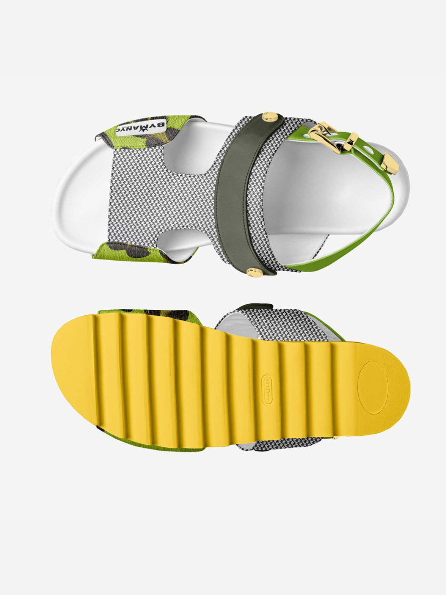 BYMANYC ® Sandalias de alta costura de NYC – DUMBO Stride