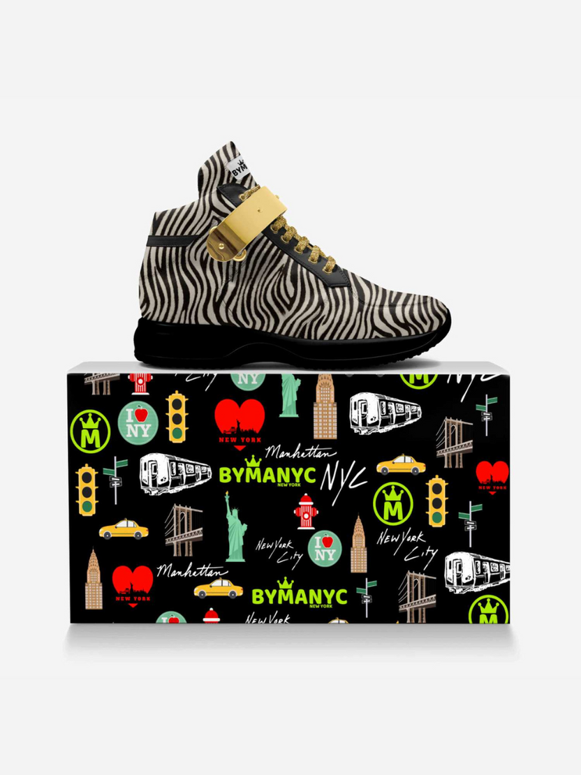 BYMANYC ® NYC Seaport Chic: Vegan Sneakers With Avant-Garde Edge