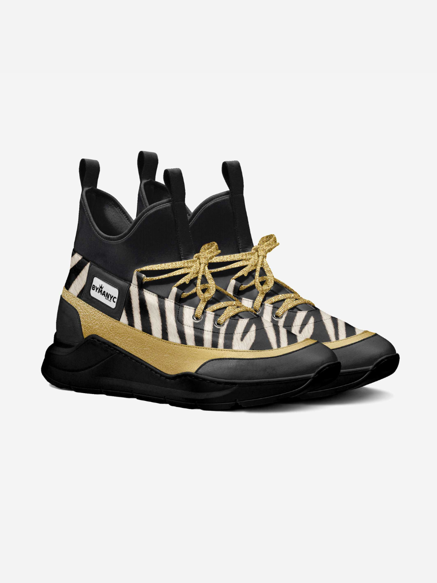 BYMANYC ® New York Broadway Elite – Zapatillas deportivas veganas de estilo llamativo