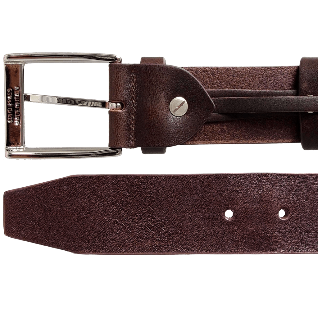 40 Mm Bridle Leather Belt Brown