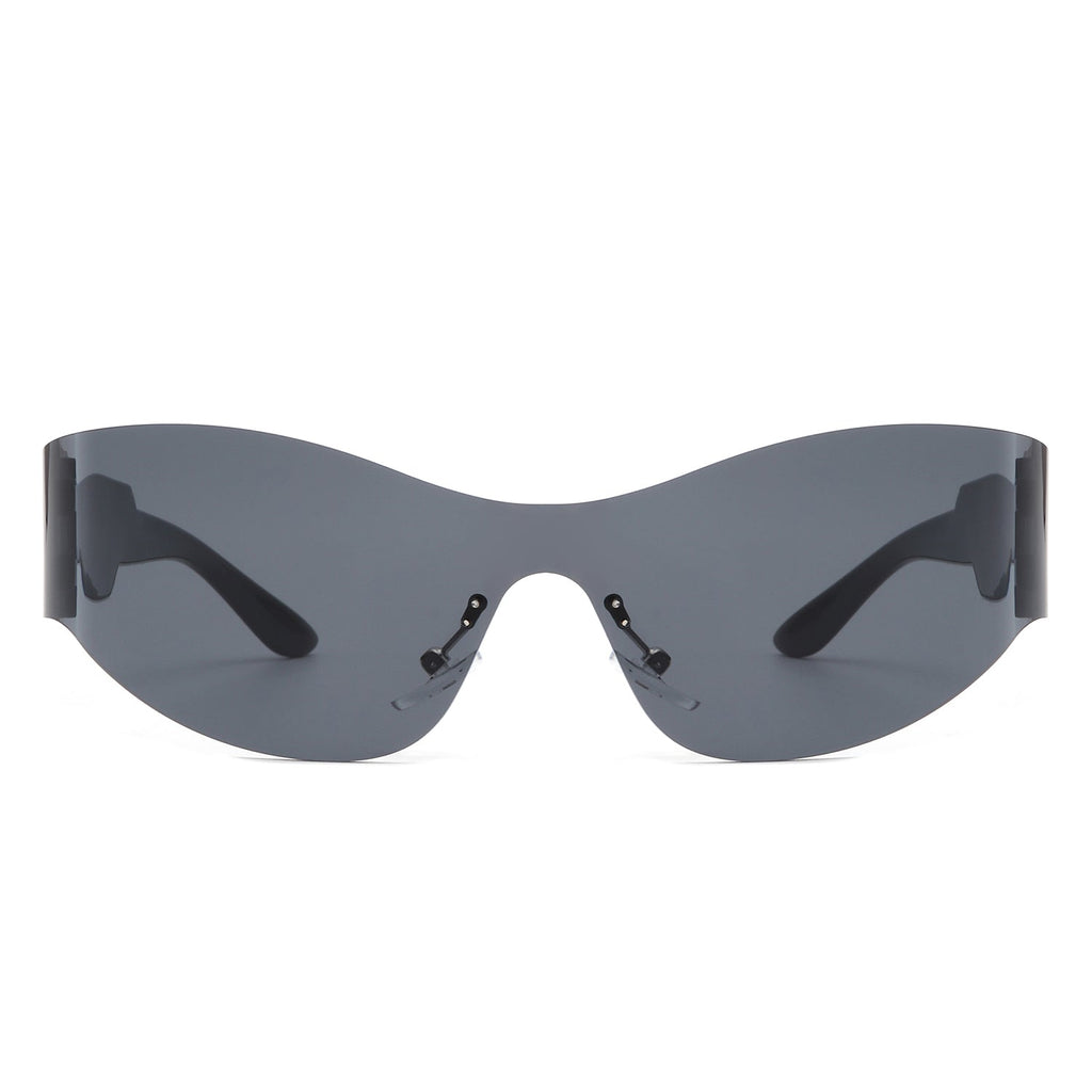 Galadriel - Futuristic Mirrored Cyberpunk Sport Sunglasses