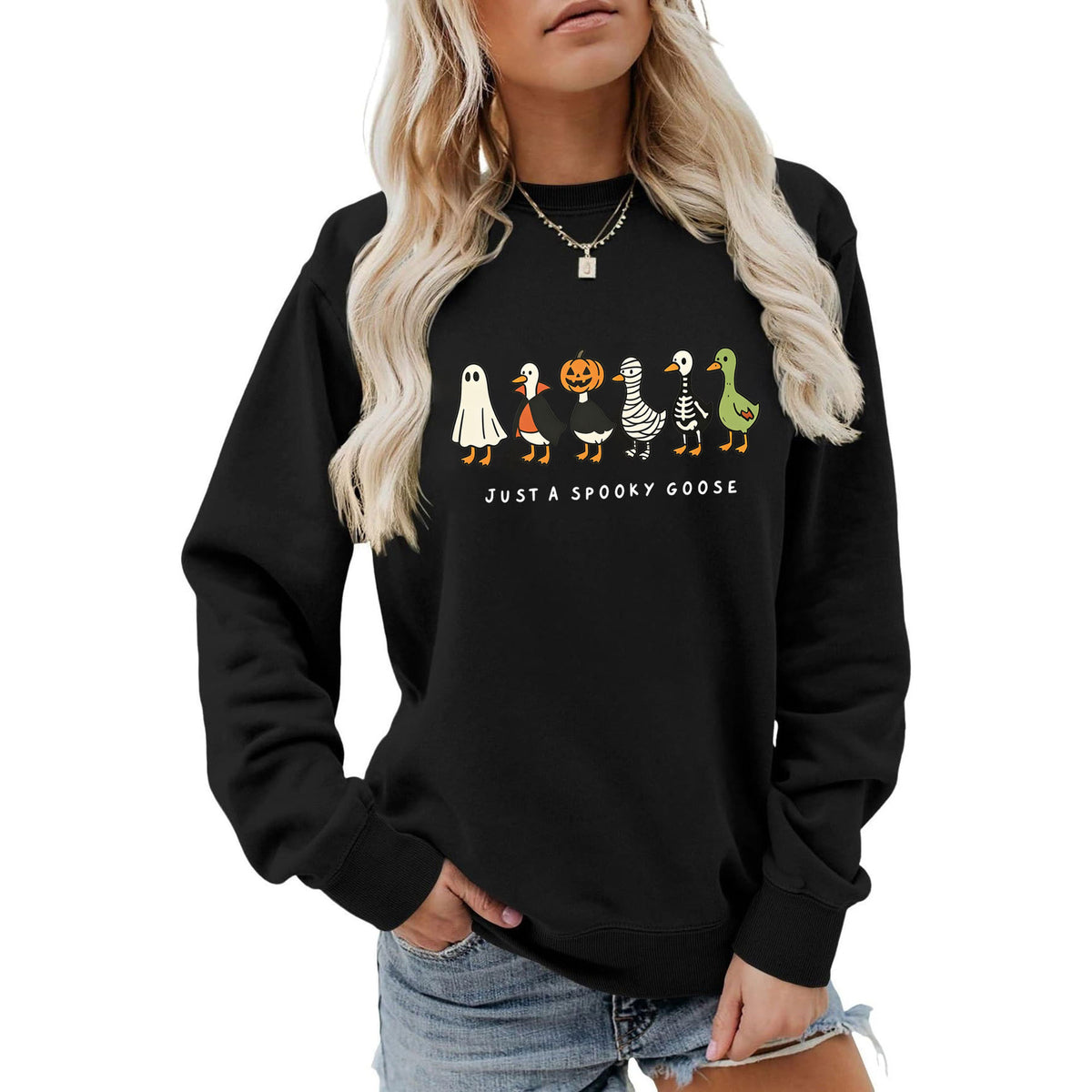 Sudadera con estampado de dibujos animados