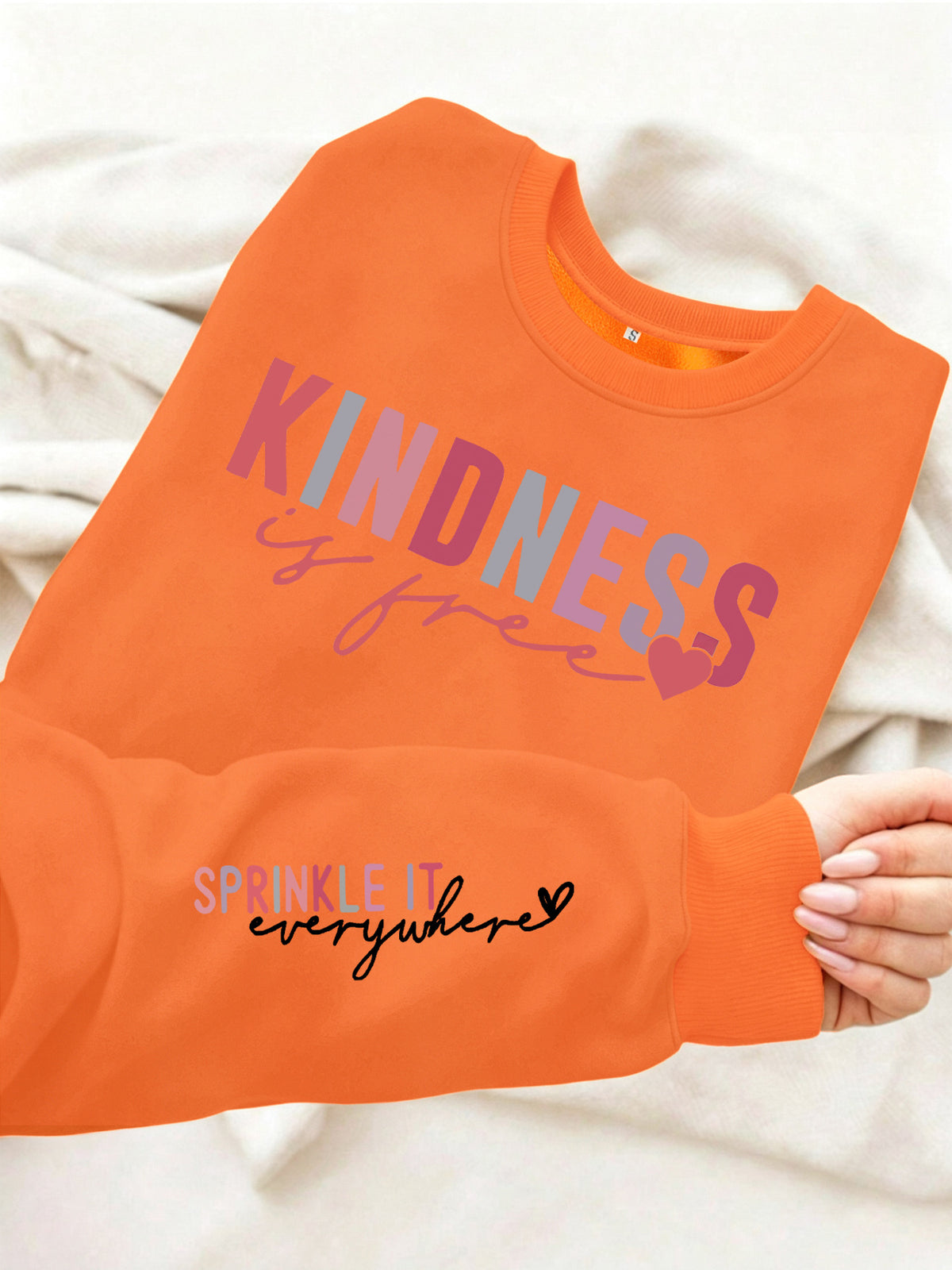 Sweat-shirt ample en velours