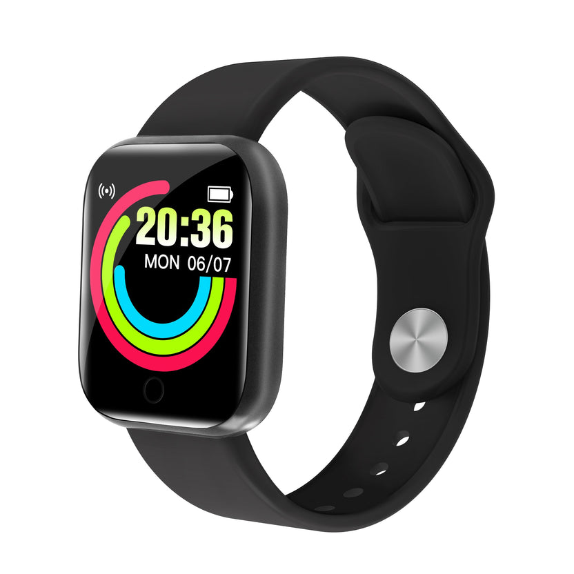 Reloj inteligente con brazalete - Negro
