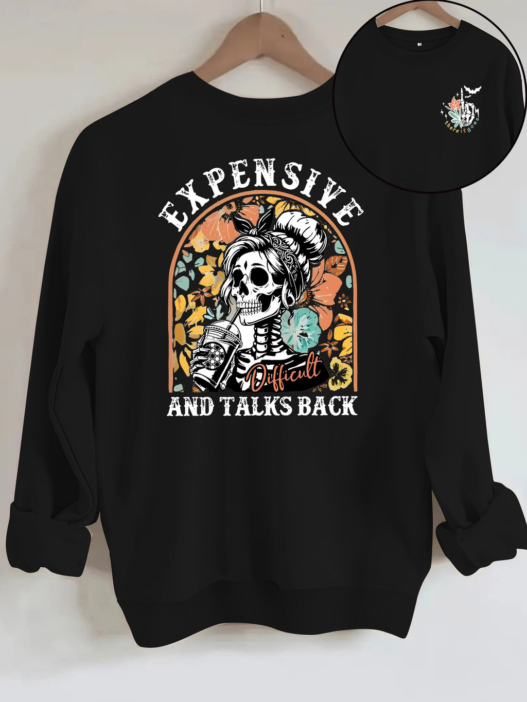 Bottom long sleeved fleece hoodie