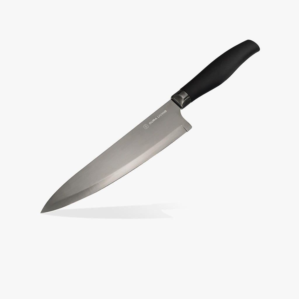 Titan 8 Inch Chef Knife - Black