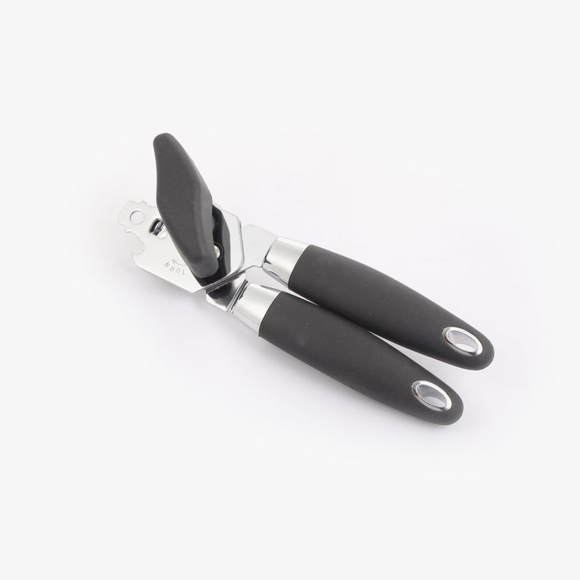 Hand Held Can and Bottle Opener, Black