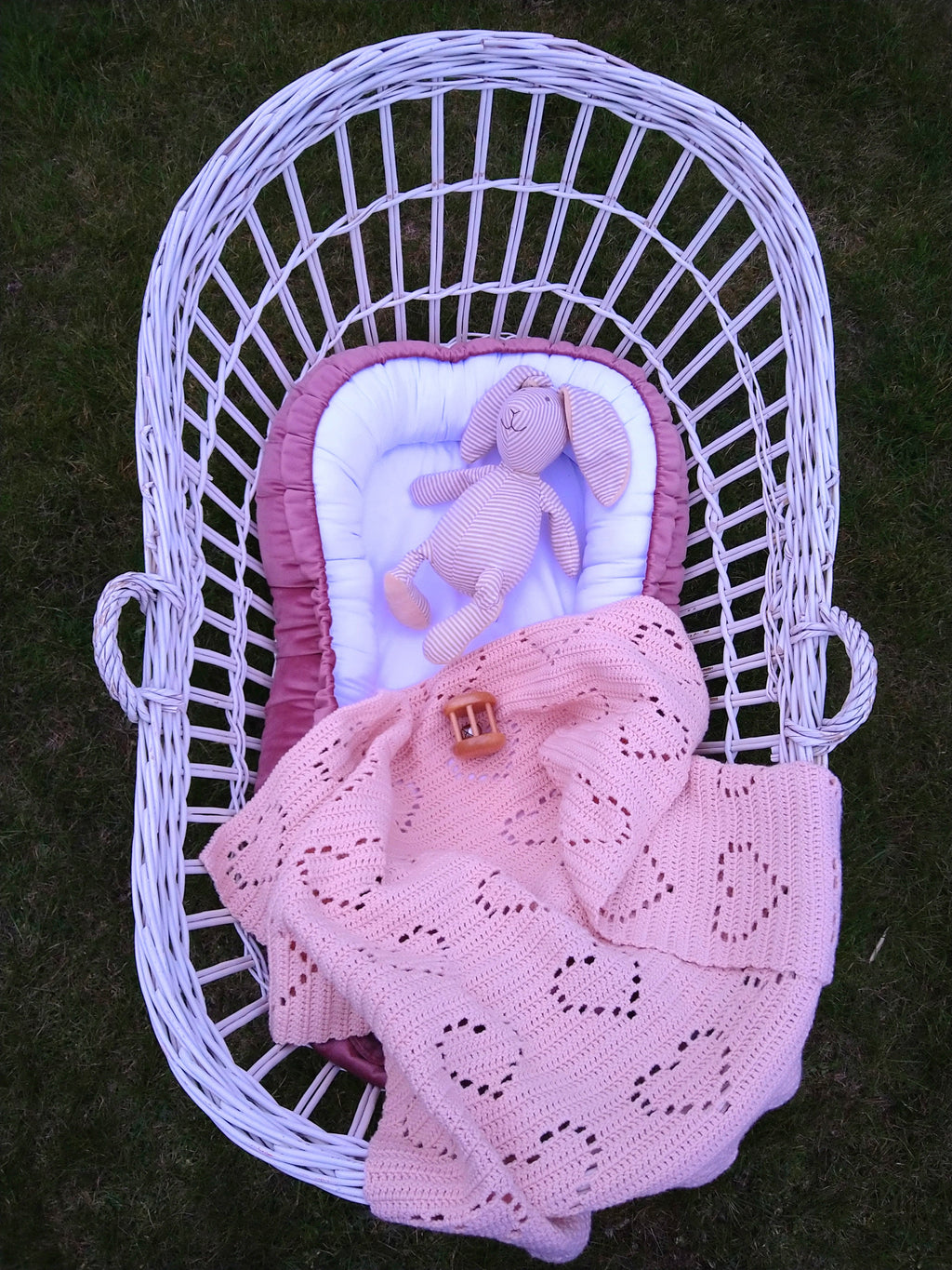 Chelsea Heart Baby Blanket