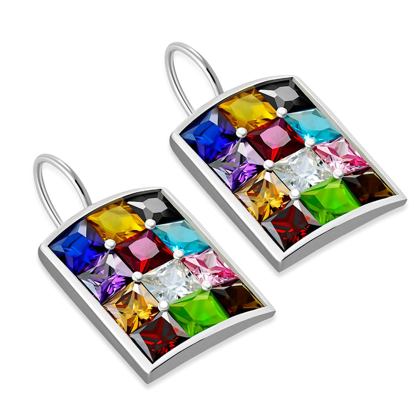 Pendientes de plata Hoshen
