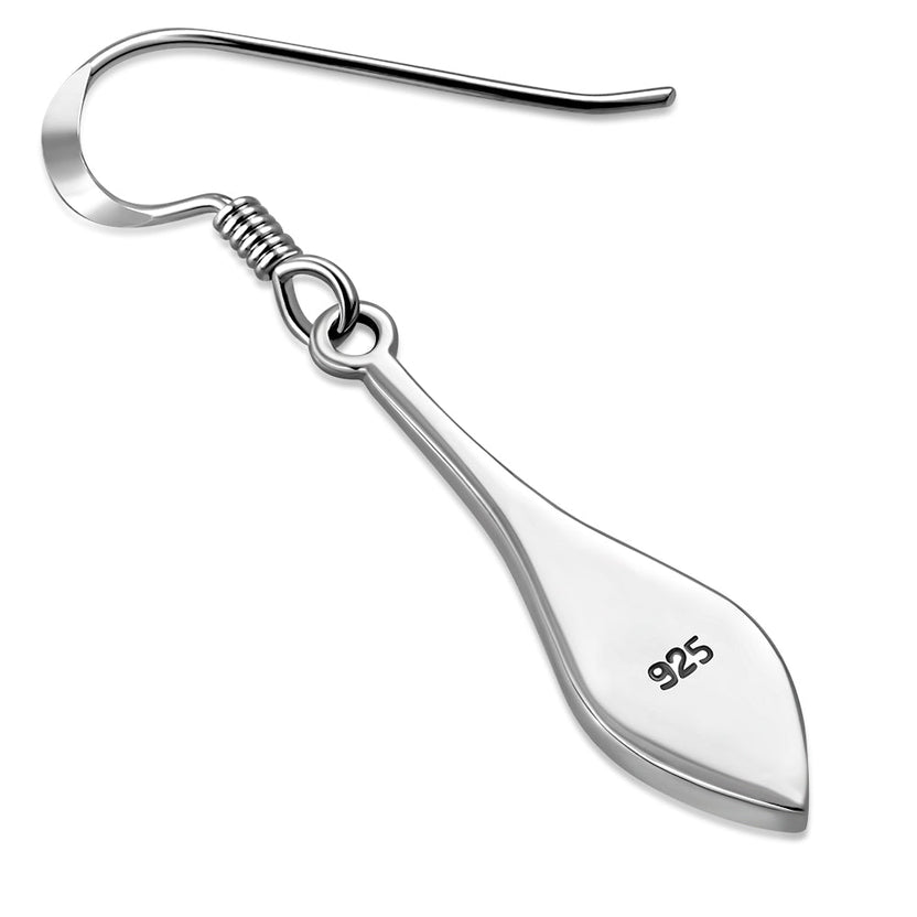 Aretes de plata esterlina con concha de abulón