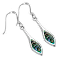 Abalone Shell Sterling Silver Earrings