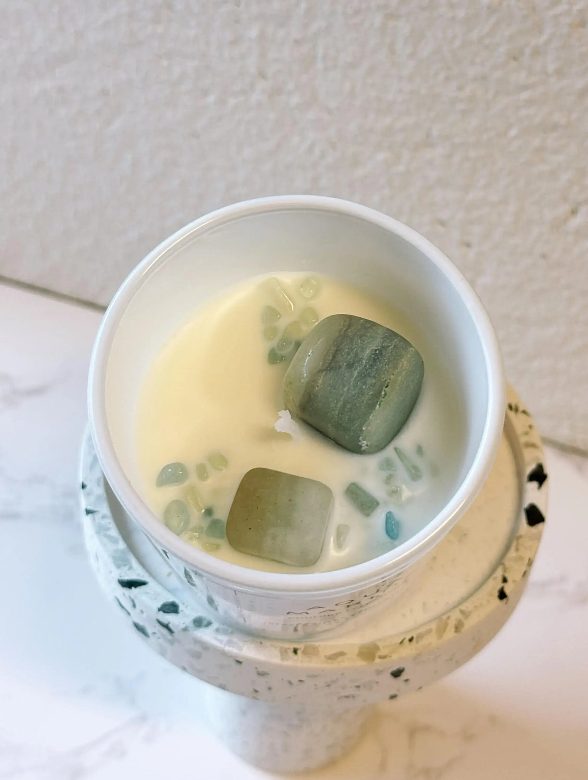 Energy Crystal Soy Candle | Choose Your Stone & Scent