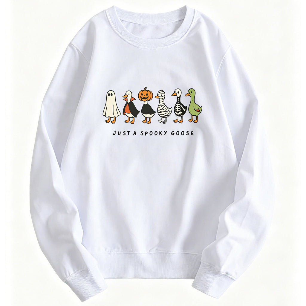 Cartoon printed hoodie