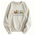 Cartoon printed hoodie