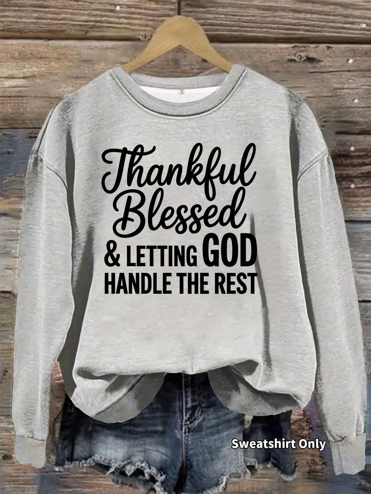 Sweat-shirt ample en velours