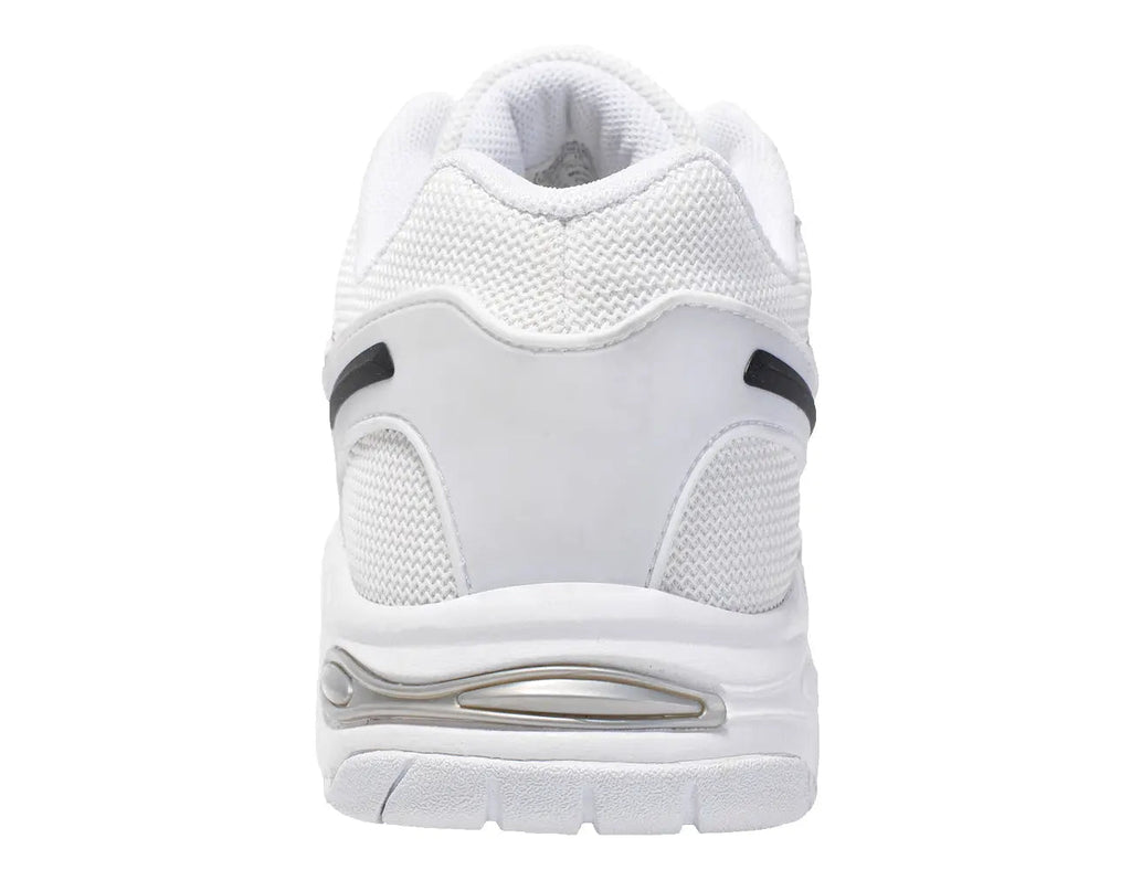 Herren-Gehschuhe mit fester Unterstützung für hohe Fußgewölbe, All-in-One, Weiß, Komfort- und Performance-Stil