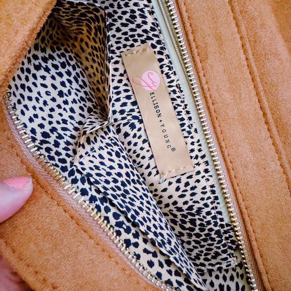 Bolso de hombro con cadena Luxe Deluxe