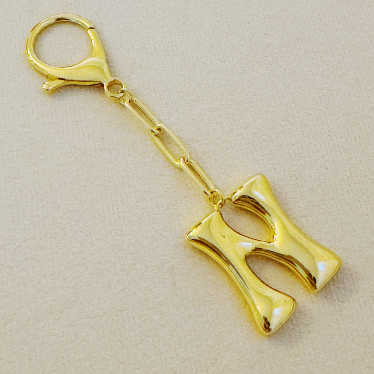 Whimsy Balloon Letter Initial Bag Charm