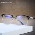 Brand Computer Glasses Frame Square Eyeglasses ULTEM Anti Blue Light Eyewear Prescription for Women Men Oculos De Grau 52016