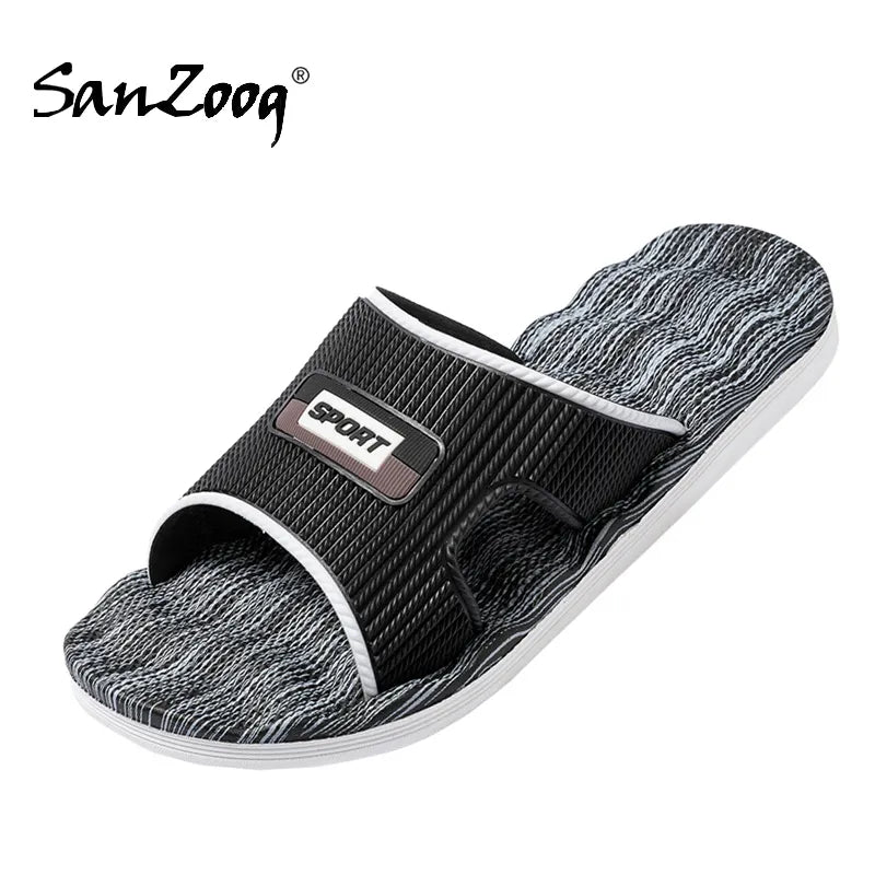 Summer Men Home Slippers Soft Indoor House Shoes Women Slides Sleepers Slipers Bathroom Room Bedroom for Guests Big Size 48 49