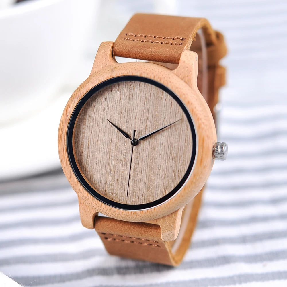 BOBO BIRD Wood Wristwatches Japan Miyota Movement Watch Fashion Brand Designer Bamboo Wooden Watches LOGO Customized OEM
