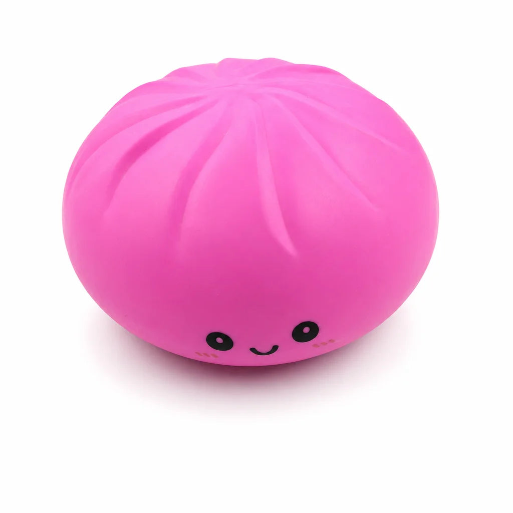 25cm Jumbo Rainbow Steamed Dumpling Squishy Stress Toy with Steamer