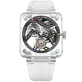 AGELOCER  Limited Edition Original Tourbillon Watch Sapphire Crystal Case Men's Luxury Skeleton Manual Mechanical Watches