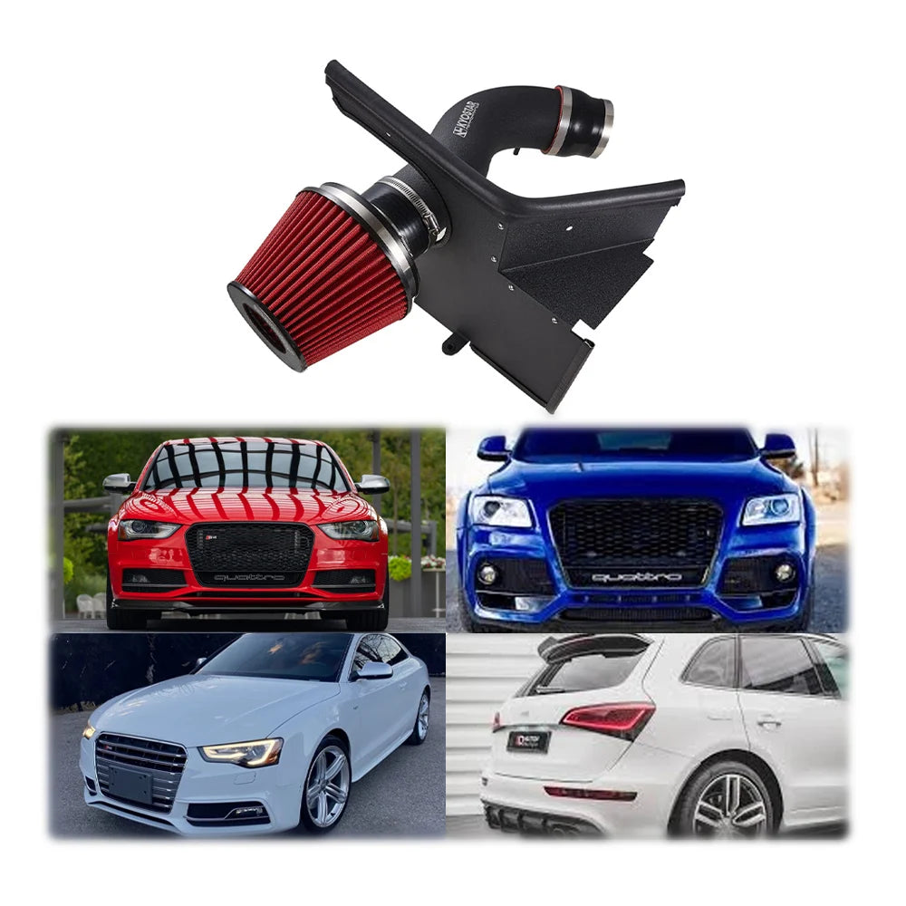Performance-Luftansaugsystem für 10-16 Audi B8/B8.5 S4 S5 Q5 SQ5 3.0T V6