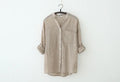 Thin Cotton Linen Sunscreen Shirt Women Elegant Vintage Long Sleeve Blouse Women Streetwear Casual Blusas Beach Tops