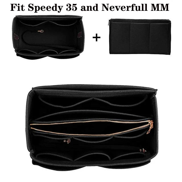 Make Up Organizer Insert Bag for Handbag