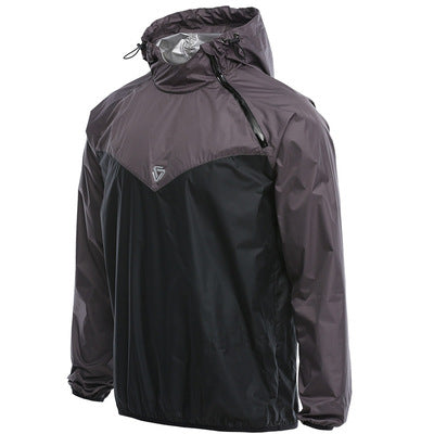 Coupe-vent à logo personnalisé pour homme, vestes de sport, fitness et musculation