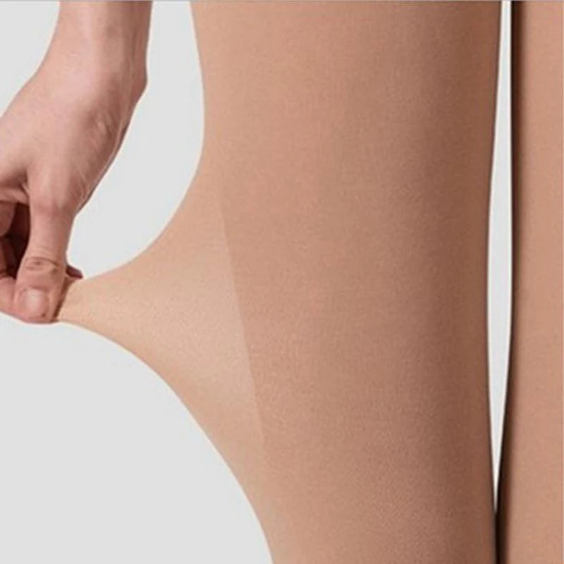 Women 80D Velvet Multi Colored Girls Stockings Anti-Hook Footless Tights Stocking Dance Pantyhose Female Winter