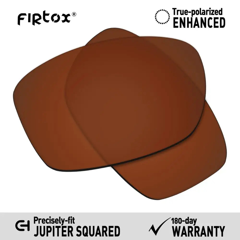 Wymienne soczewki polaryzacyjne Firtox True UV400 do okularów przeciwsłonecznych Oakley Jupiter Squared OO9135 (tylko kompatybilne soczewki) - Wiele opcji