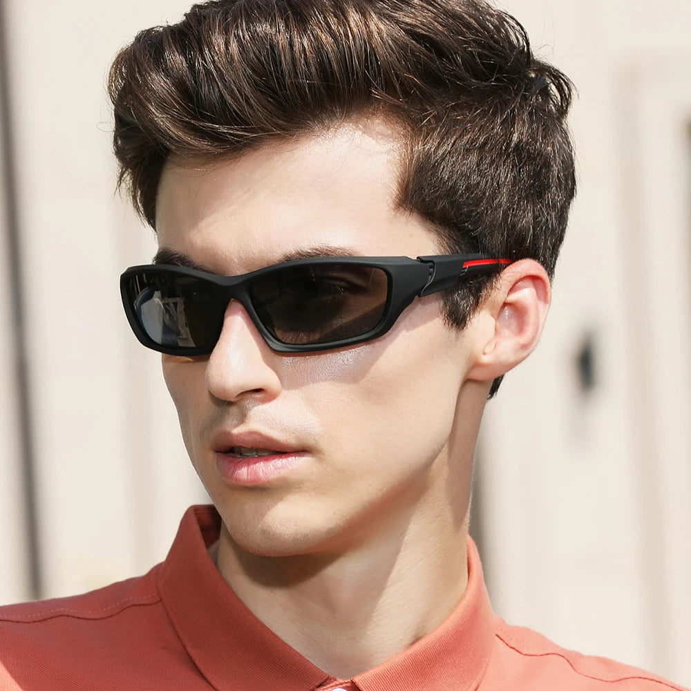 KINGSEVEN Modne polaryzacyjne okulary przeciwsłoneczne UV400 męskie do jazdy na rowerze luksusowa marka designerskie vintage okulary do jazdy gogle przeciwsłoneczne
