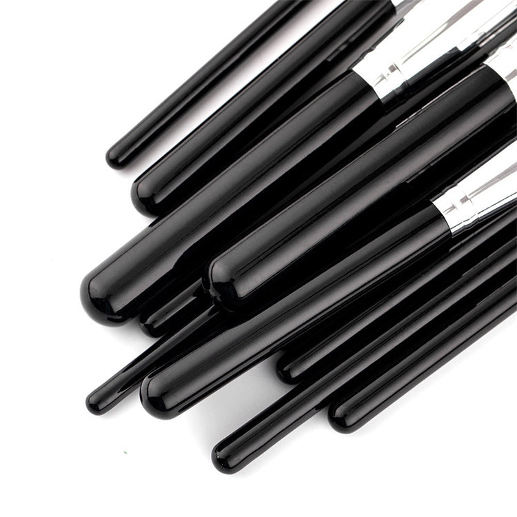 HZM Box-Verpackung High-End-Privatlogo Einzigartige Smudge Beauty Schwarze Diamant-Make-up-Pinsel für das Make-up