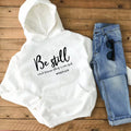 Be Still and Know That I Am God Pslam 46:10 Hoodies Women Religious Christian Pullover Casual Faith Bible Verse Quote Sweatshirt