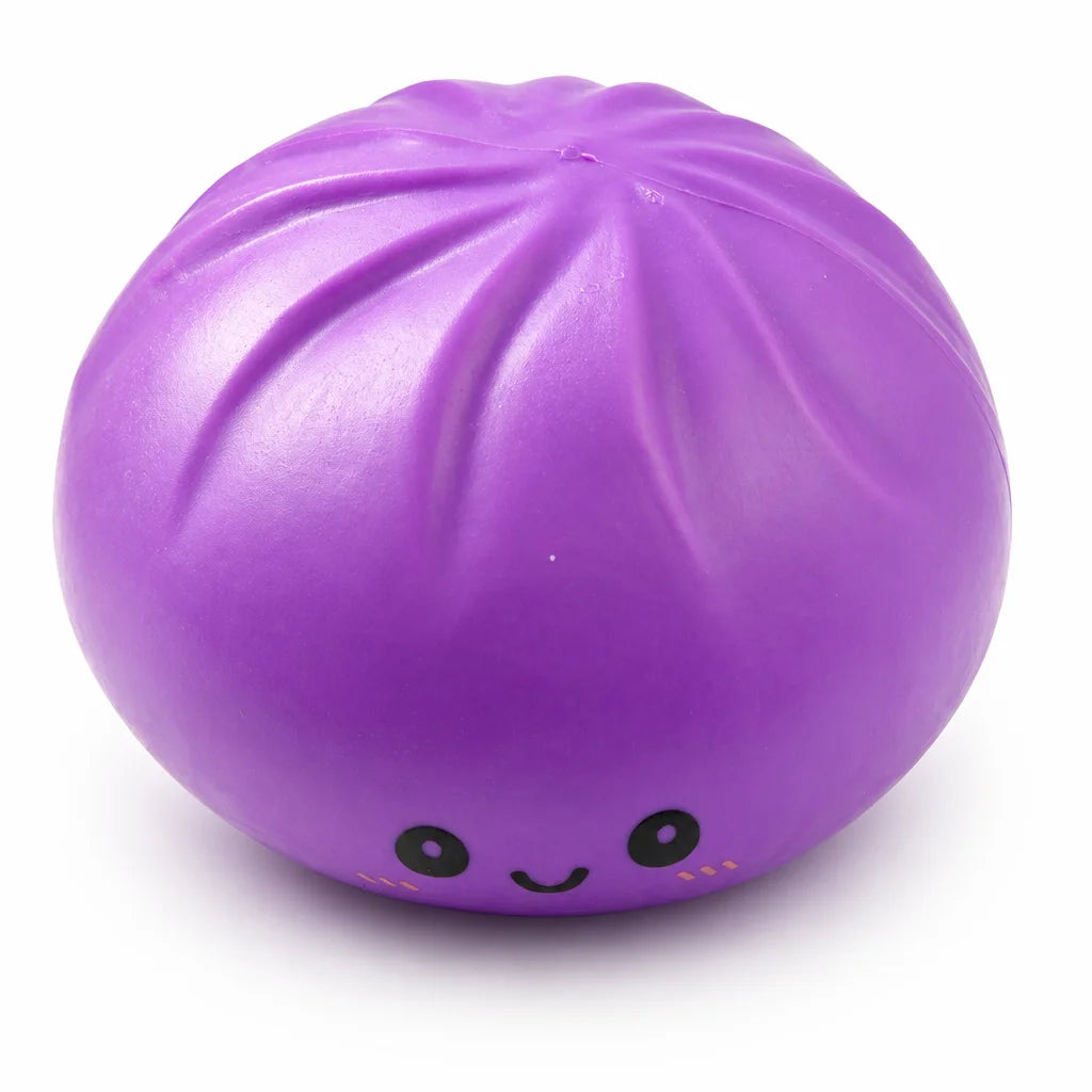 25cm Jumbo Rainbow Steamed Dumpling Squishy Stress Toy with Steamer