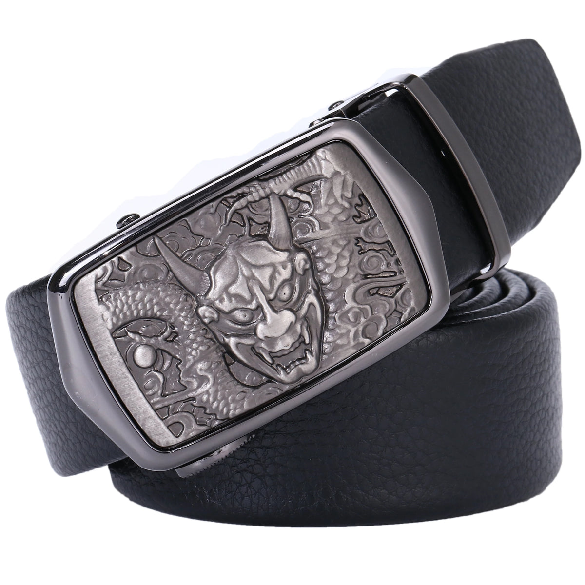 Novedad 2020: Cinturones de hombre de alta calidad en piel de fibra con hebilla automática, diseño elegante de dragón y elefante, estilo chino, 140 cm, 150, 160